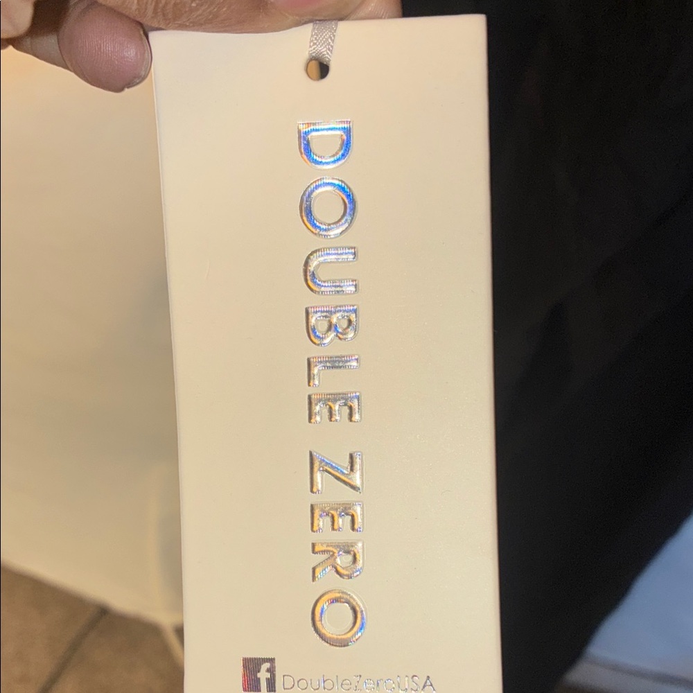 Double Zero Black Spaghetti Strap Jumpsuit - image 6